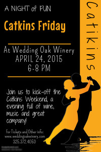 Winery Catkins Friday @ Wedding Oak Winery | San Saba | Texas | United States